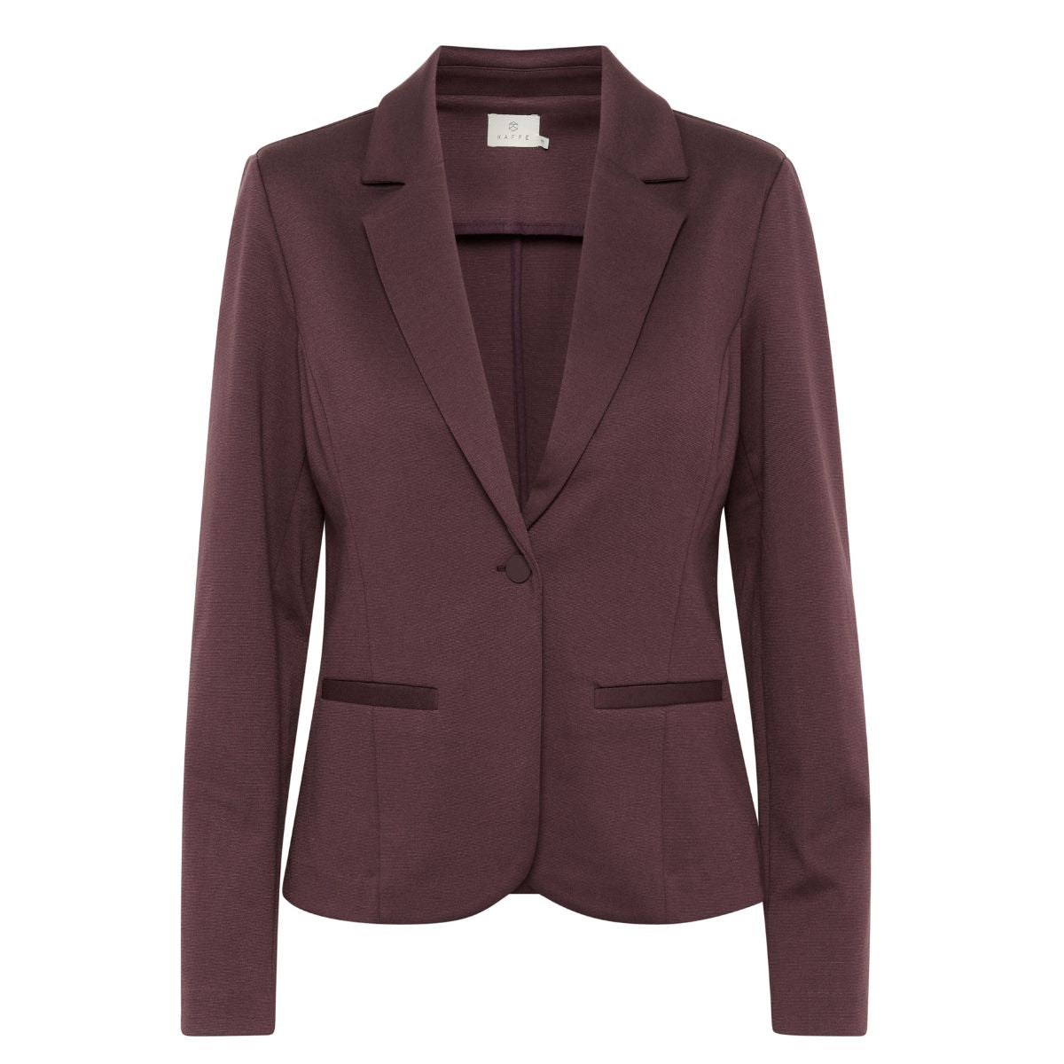 Alma™ | Klassisk Fudge Blazer i Jersey Kvalitet