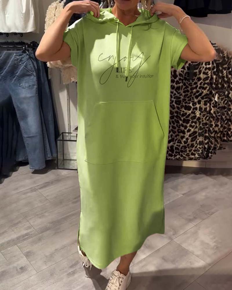 Ebba™ | Ledig kjole med hætte