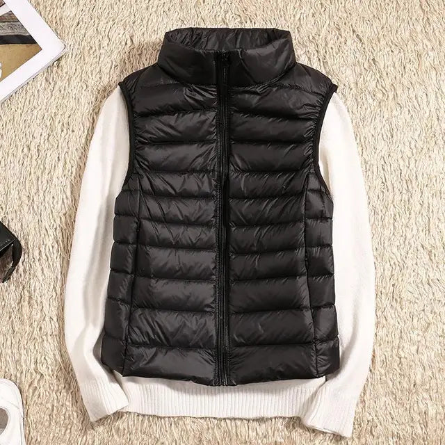 Linde™ | Stilfuld Dame Puffer Vest