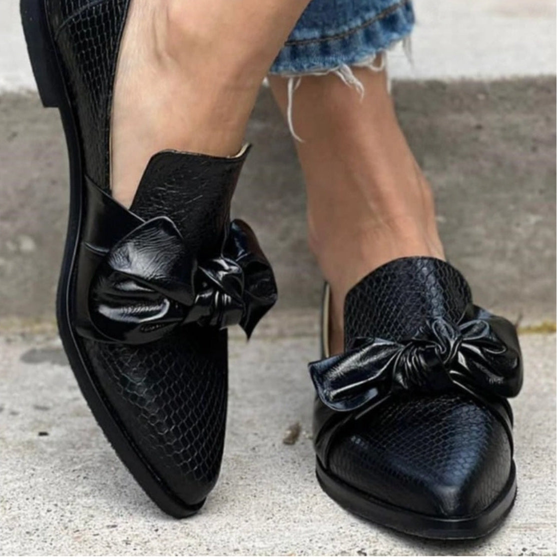 AlvaKøbenhavn | Loafers med Slipsdetalje