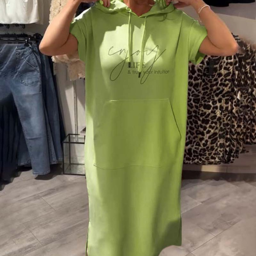 Ebba™ | Ledig kjole med hætte