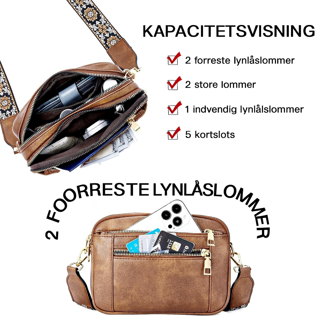 Alva™ | Eksklusiv Skuldertaske