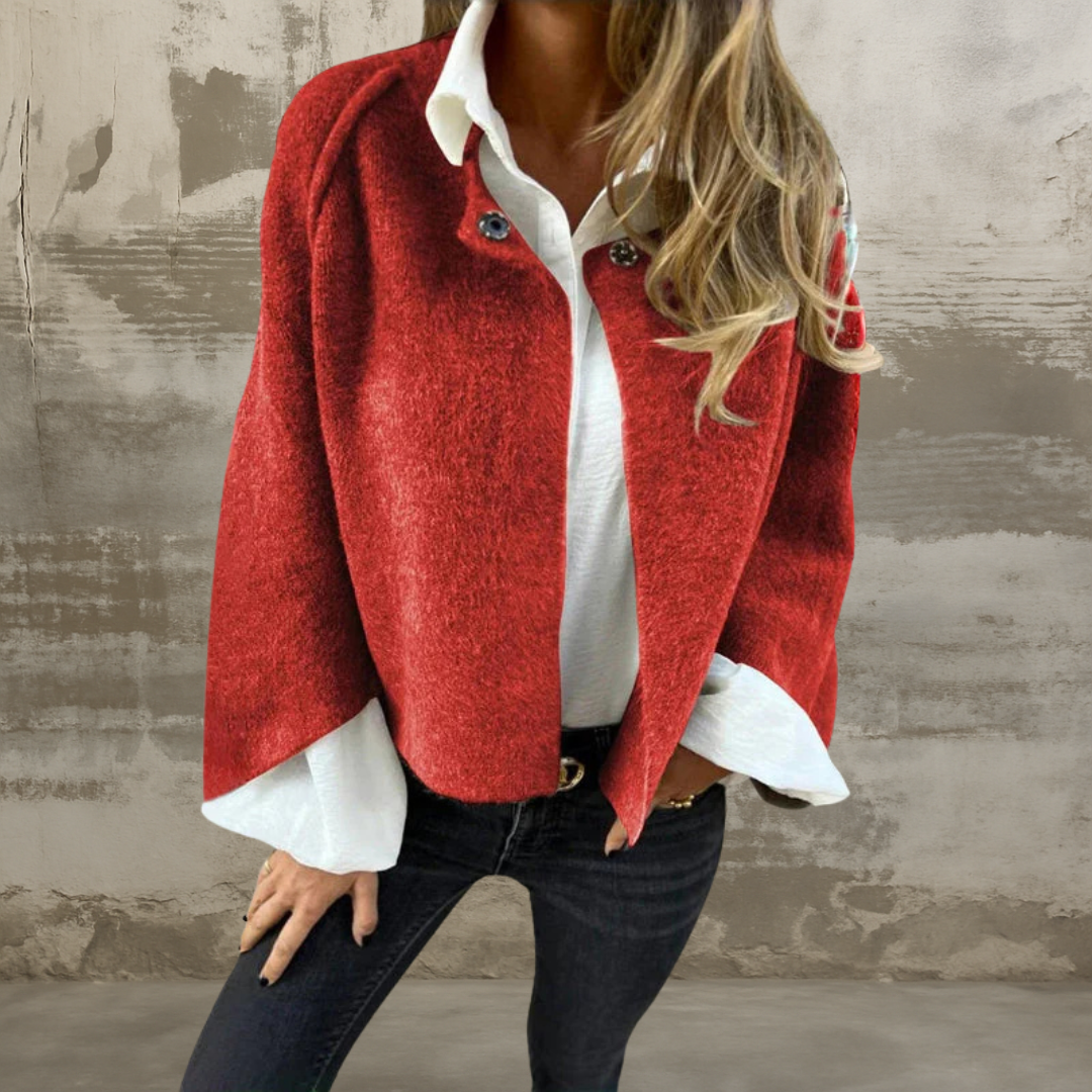 Linde™ | Ilse Kort Jakke med Elegante Ærmer