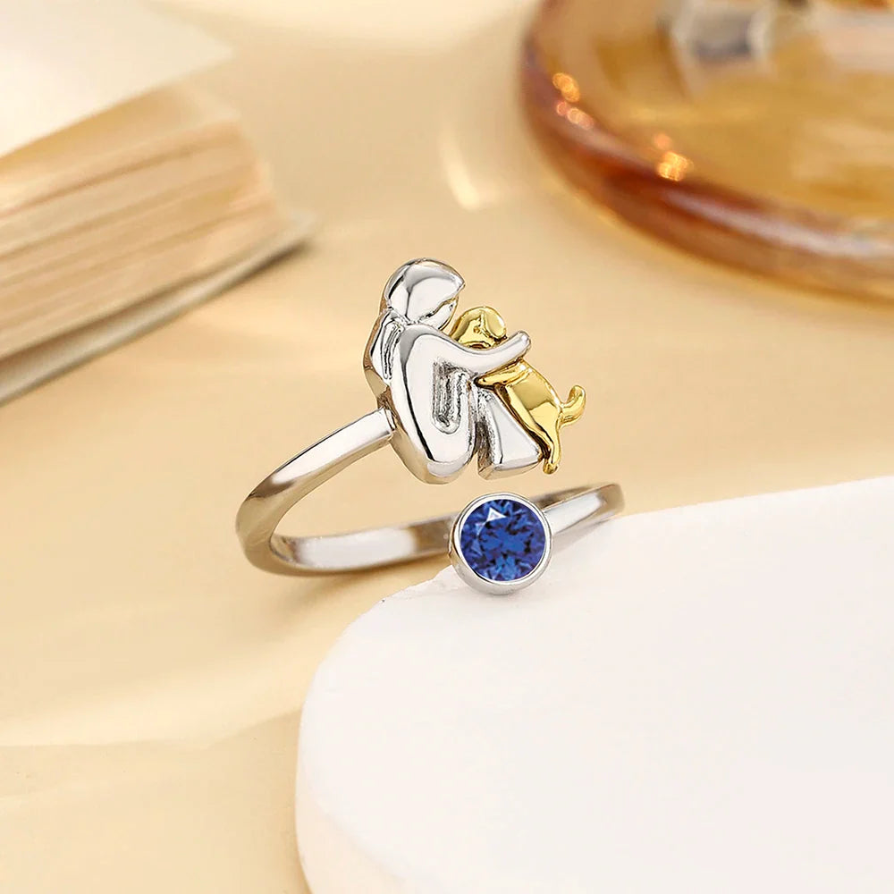 Linde™ | Ring med hundikon