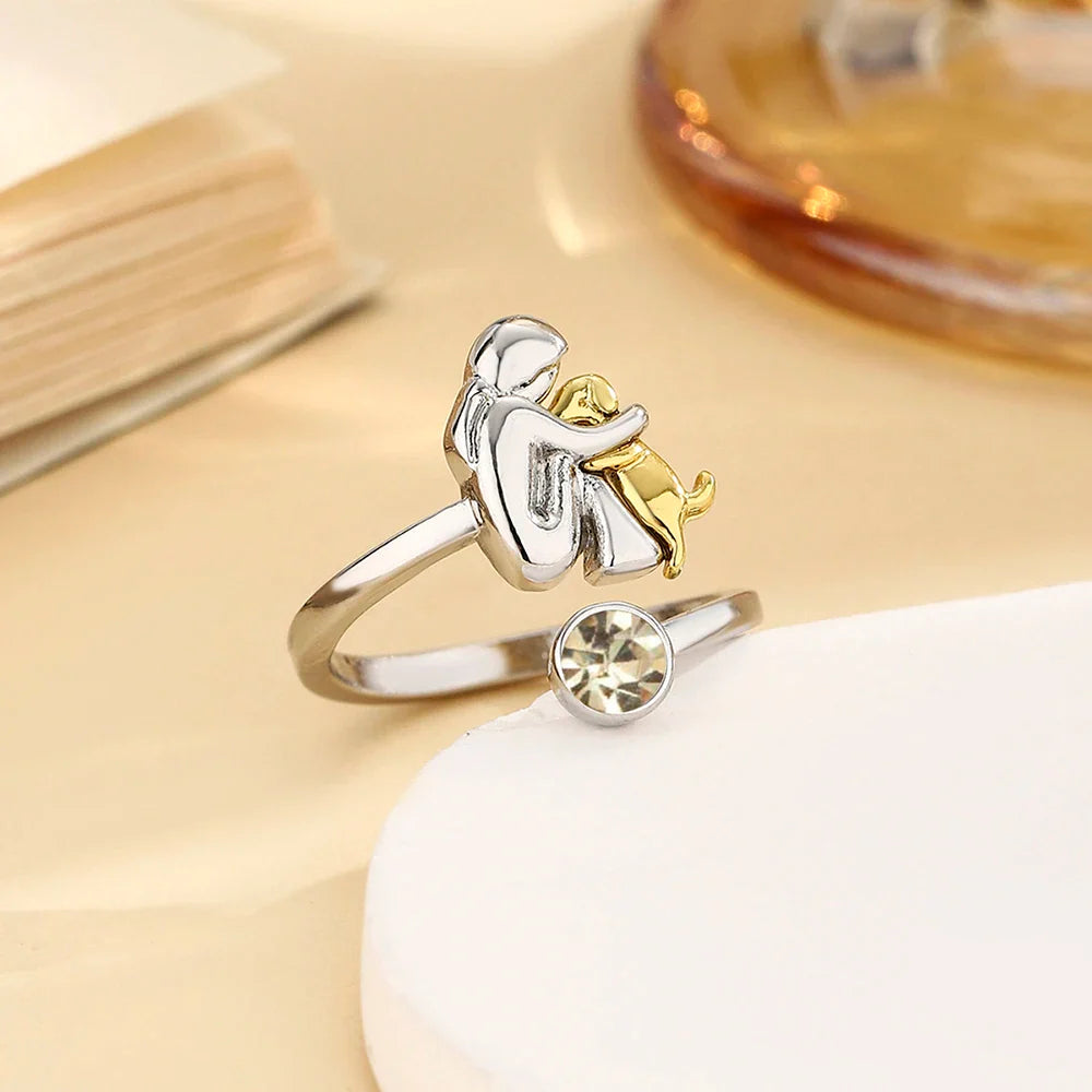 Linde™ | Ring med hundikon